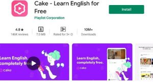 Cake English Learning App